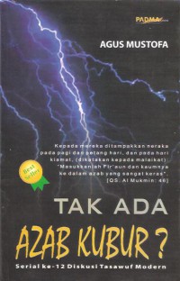 Tak Ada Azab Kubur? Serial ke-12 diskusi tasawuf modern