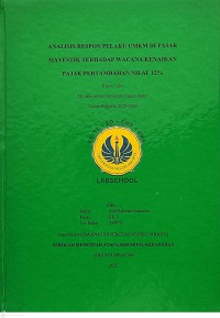 Image of Analisis Respon Pelaku UMKM di Pasar Maystik terhadap Wancana Kenaikan Pajak Pertambahan Nilai 12%