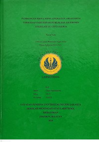 Image of Pandangan Siswa Siswi Angkatan Aksagarta terhadap Partisipasi Publik dalam Proses Legislasi UU Cipta Kerja
