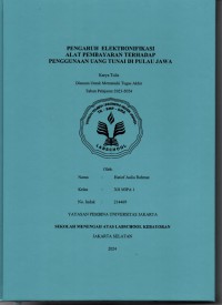 Pengaruh Elektronifikasi Alat Pembayaran terhadap Penggunaan Uang Tunai di Pulau Jawa