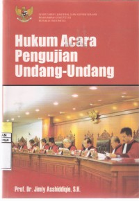 Hukum Acara Pengujian Undang-undang