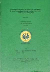 Image of Pengaruh Psikologis dalam Penggunaan Warna pada Interior Perpustakaan terhadap Tingkat Kenyamanan dan Kefokusan Pengunjung