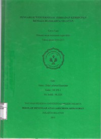 Pengaruh Westernisasi Terhadap Kehidupan Remaja di Jakarta Selatan