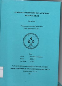 Perbedaan Astronomi dan Astrologi Menurut Islam