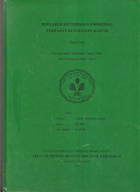 Pengaruh Kecerdasan Emosional Terhadap Kesuksesan Karier