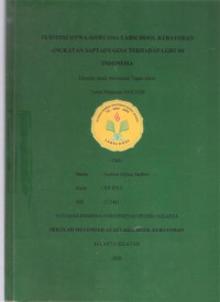 Persepsi Siswa-Siswi SMA Labschool Angkatan Saptadyaksa terhadap LGBT di Indonesia