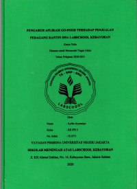 Pengaruh Aplikasi Go-Food Terhadap Penjualan Pedagang Kantin SMA Labschool Kebayoran