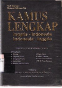 Kamus Lengkap Inggris-Indonesia Indonesia-Inggris