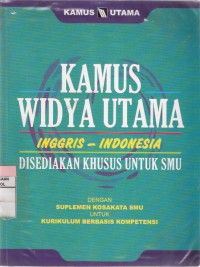 Kamus Widya Utama (Inggris-Indonesia)