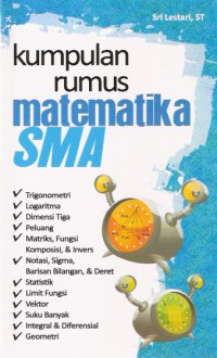 Kumpulan Rumus Matematika SMA