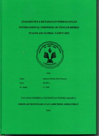 Analisis Peta Ketahanan Perdagangan Internasional Indonesia di Tengah Risiko Stagflasi Global Tahun 2022