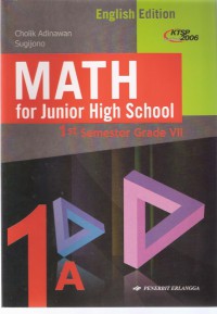 Math for Junior High School: 1st Semester Grade VII 1A