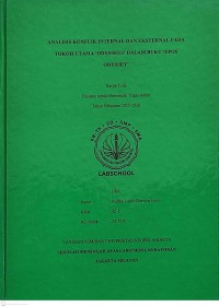 Image of Analisis Konflik Internal dan Eksternal Pada Tokoh Utama 'Odysseus' Dalam Buku 'Epos Odyssey'