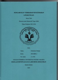 Pengaruh EV terhadap Pencemaran Lingkungan