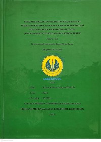 Image of Pengaruh Kualitas Fasilitas Pejalan Kaki terhadap Kesediaan Warga Kebon Jeruk Dalam Menggunakan Transportasi Umum (Transjakarta) di Kecamatan Kebon Jeruk