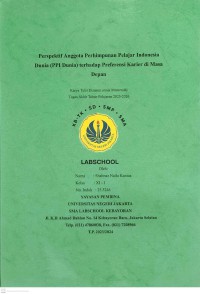 Image of Perspektif Anggota Perhimpunan Pelajar Indonesia Dunia (PPI Dunia) terhadap Preferensi Karier di Masa Depan