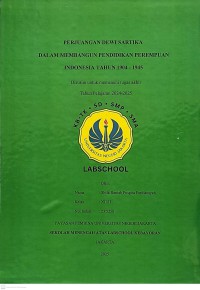 Image of Perjuangan Dewi Sartika dalam Membangun Pendidikan Perempuan Indonesia Tahun 1904-1945