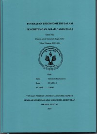 Penerapan Trigonometri dalam Penghitungan Jarak Cakrawala