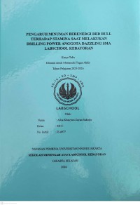 Image of Pengaruh Minuman Berenergi Red Bull Terhadap Stamina Saat Melakukan Drilling Power Anggota Dazzling SMA Labschool Kebayoran