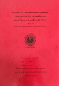 Image of Pengaruh Musik Iwan Fals dalam Membentuk Persepsi Siswa-siswi SMA labschool Kebayoran Angkatan Aksagarta Tentang Korupsi di Indonesia