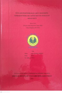 Image of Pengaruh Kepemilikan Akun M-banking Terhadap Perilaku Konsumen di Angkatan Aksagarta