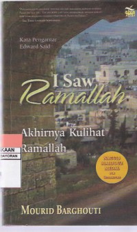 Akhirnya Kulihat Ramallah