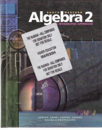 Algebra 2: An Integrated Approach