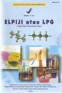 Elpiji atau LPG (Liquefied Petroleum Gas)