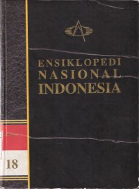 Ensiklopedi Nasional Indonesia Indeks Jilid 18