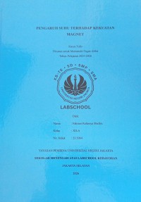Image of Pengaruh Suhu terhadap Kekuatan Magnet