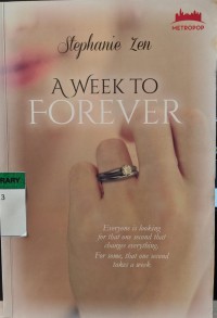 Image of A Week To Forever