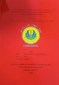 Image of Ekstrakurikuler Tari Tradisional Sebagai Sarana Pelestarian Budaya di Lingkungan Siswa SMA Labschool Kebayoran