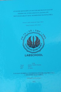 Image of Analisis Kemampuan dan Keakuratan Gauth Artificial Intelligence (AI) dalam Menyelesaikan Soal Kompetisi Matematika