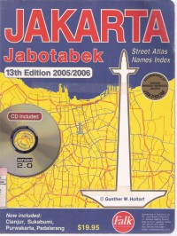 Jakarta: Jabotabek Map & Street Guide