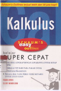 Kalkulus: Belajar Super Cepat