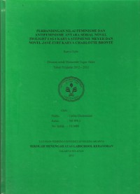 Perbandingan Nilai Feminisme dan Antifeminisme Antara Serial Novel Twilight Saga Karya Stephanie Meyer dan Novel Jane Eyre Karya Charlotte Bronte