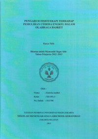 Pengaruh Fisioterapi Terhadap Pemulihan Cedera Engkel dalam Olahraga Basket