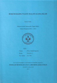 Hukum Daging Wagyu dalam Agama Islam