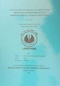 Image of Analisis Porsi Olahraga yang Ideal untuk Menunjang Tumbuh Kembang dan Kesehatan Mental Angkatan Aksagarta