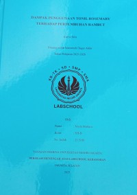 Image of Dampak Penggunaan Tonik Rosemary terhadap Pertumbuhan Rambut