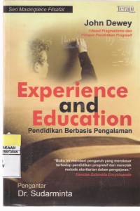 Experience & Education: Pendidikan Berbasis Pengalaman