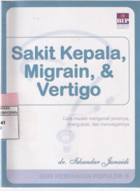 Sakit Kepala, Migrain & Vertigo: Cara Mudah Mengenali Jenisnya, Mengobati dan Mencegahnya