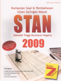 Kumpulan Soal & Pembahasan Ujian Saringan Masuk STAN (Sekolah Tinggi Akuntansi Negara) 2009