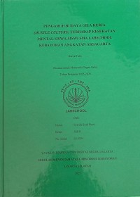 Image of Pengaruh Budaya Gila Kerja (Hustle Culture) terhadap Kesehatan Mental Siswa Siswi SMA Labschool Kebayoran Angkatan Aksagarta