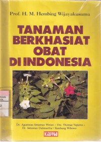 Tanaman Berkhasiat Obat di Indonesia Jilid ke-1