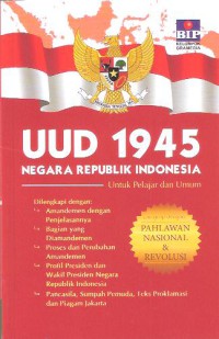 UUD 1945 Negara Republik Indonesia