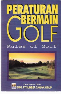 Peraturan Bermain Golf: Rules of Golf