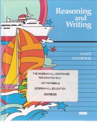 Reasoning and Writing: Level F Textbook